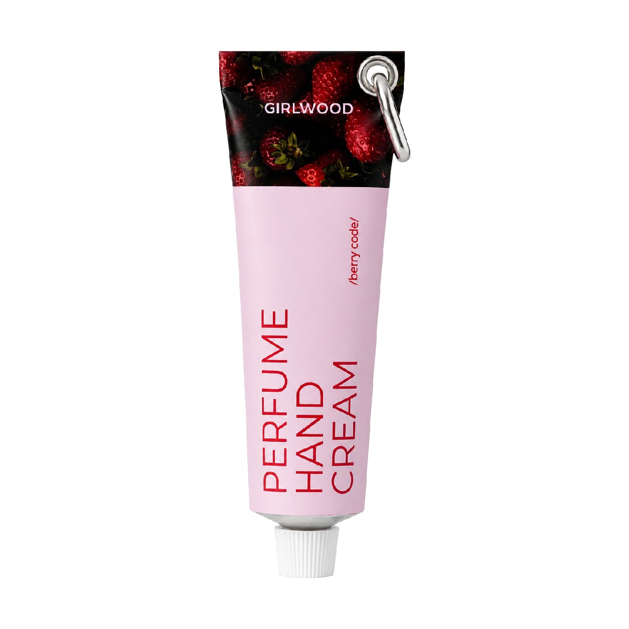 Парфумований крем для рук Girlwood Berry Code Perfumed Hand Cream з брелоком, 30 мл