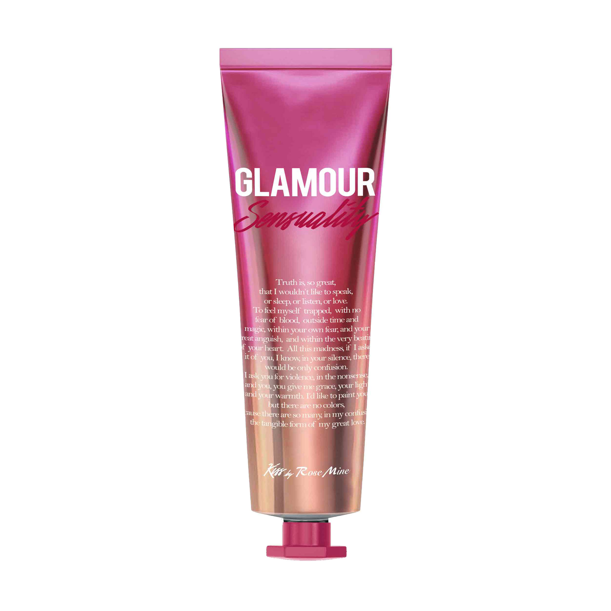 Парфумований крем для рук Kiss by Rosemine Glamour Sensuality Hand Cream з деревно-мускусним ароматом, 30 мл