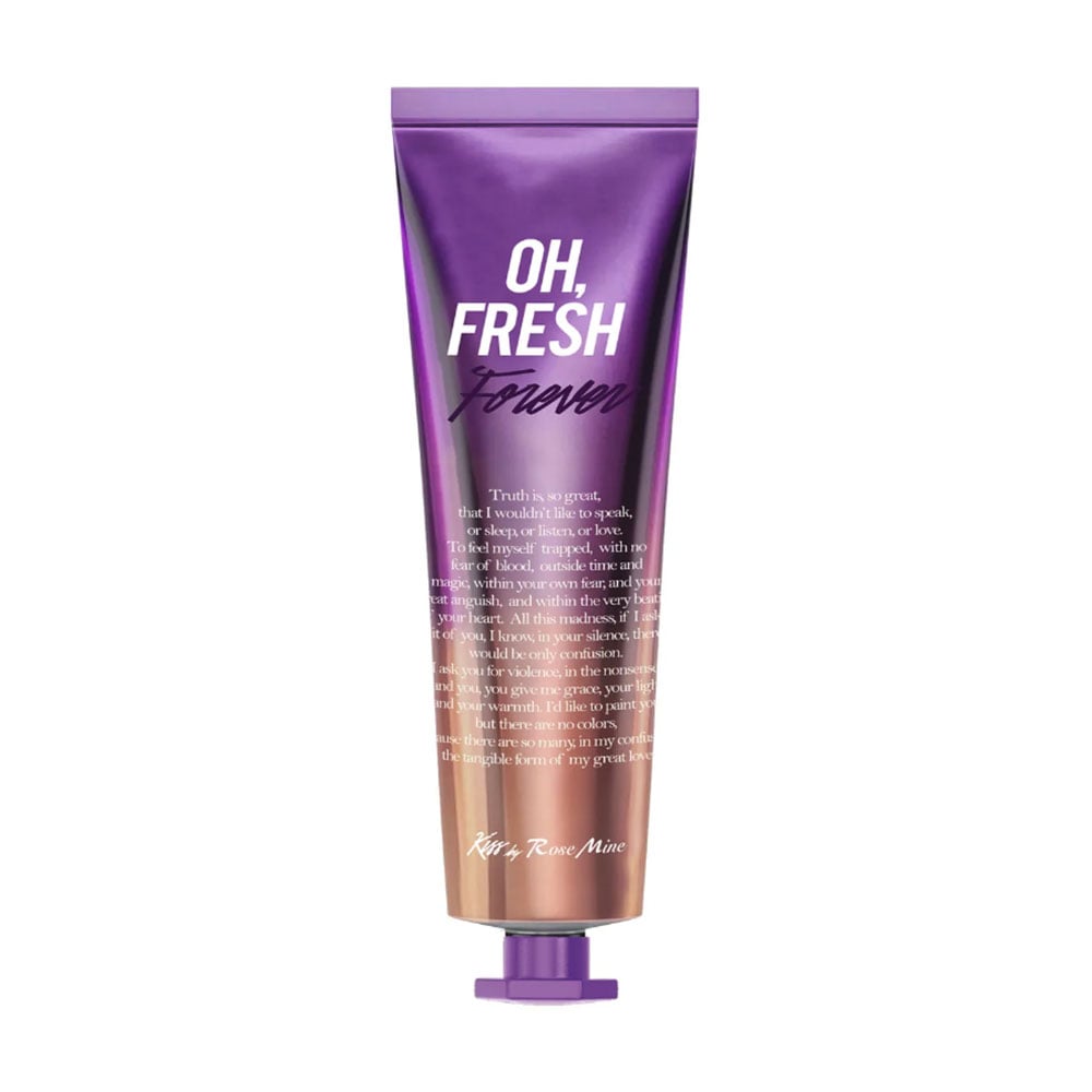 Парфумований крем для рук Kiss by Rosemine Oh, Fresh Forever Hand Cream з квітковим ароматом ірису, 30 мл