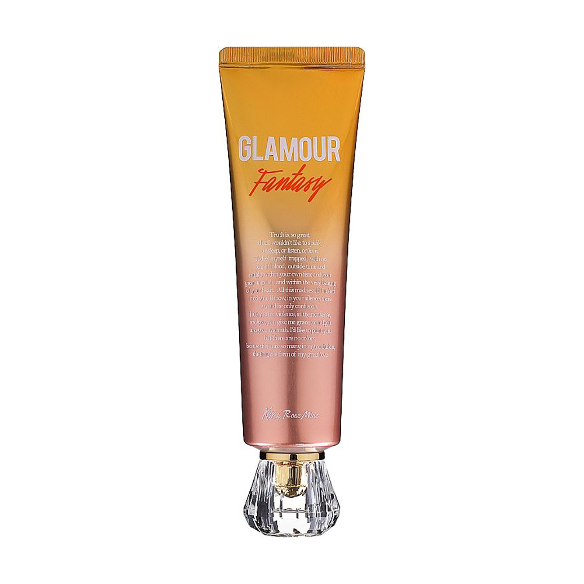 Парфумований крем для тіла Kiss by Rosemine Fragrance Cream Glamour Fantasy з ароматом стиглих фруктів, 140 мл