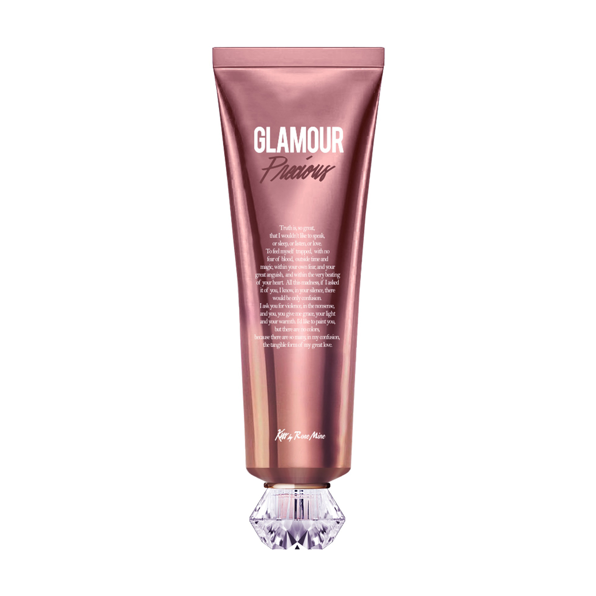 Парфумований крем для тіла Kiss by Rosemine Fragrance Cream Glamour Precious з ароматом мандарина та солодкого жасмину, 140 мл