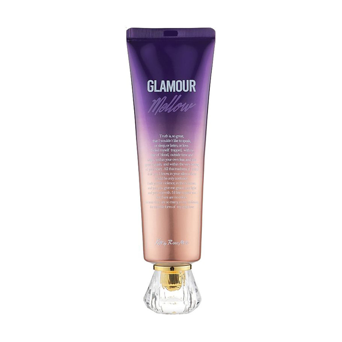Парфумований крем для тіла Kiss by Rosemine Glamour Mellow Fragrance Cream з деревно-цитрусовим ароматом, 140 мл