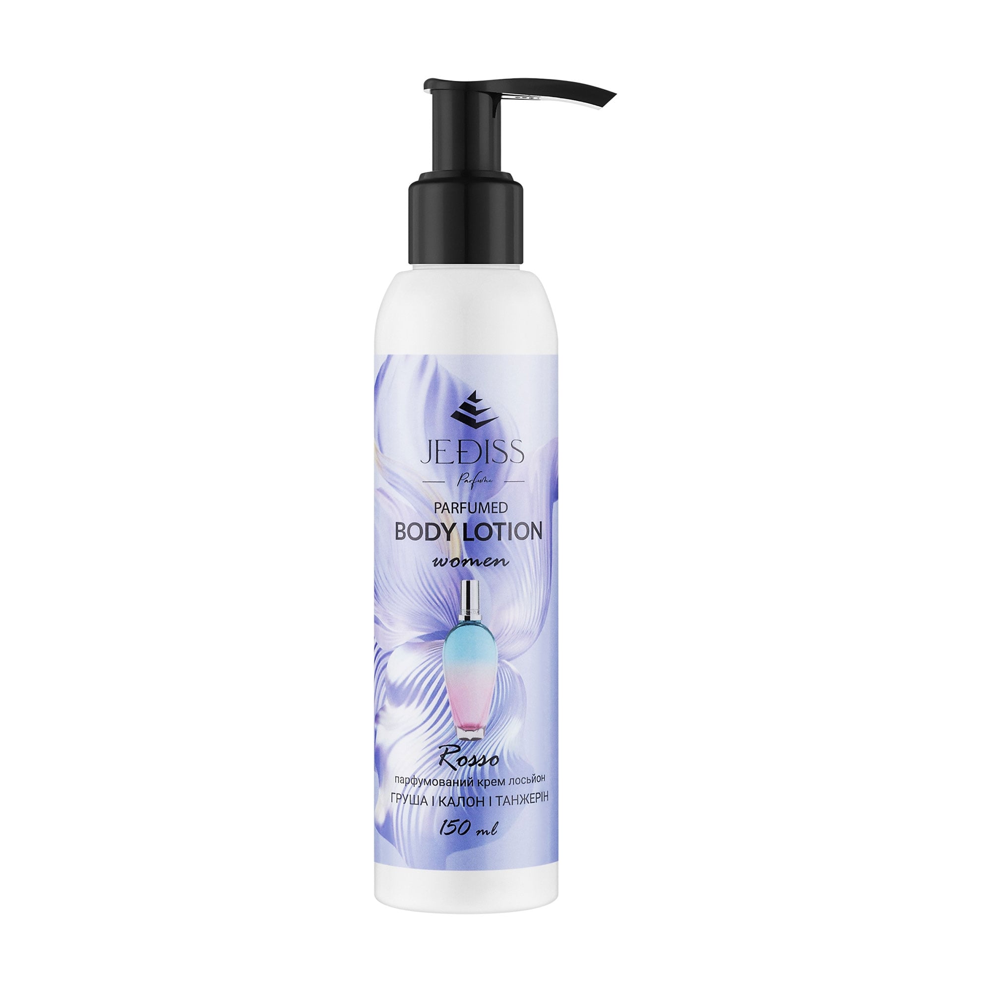 Парфумований крем-лосьйон для тіла Jediss Rosso Parfumed Body Lotion жіночий, 150 мл