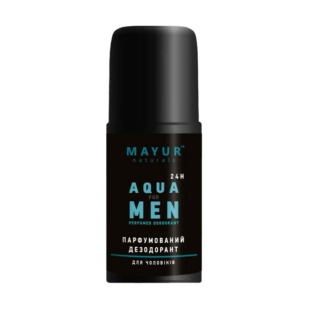 Парфумований кульковий дезодорант Mayur Aqua For Men чоловічий, 50 мл