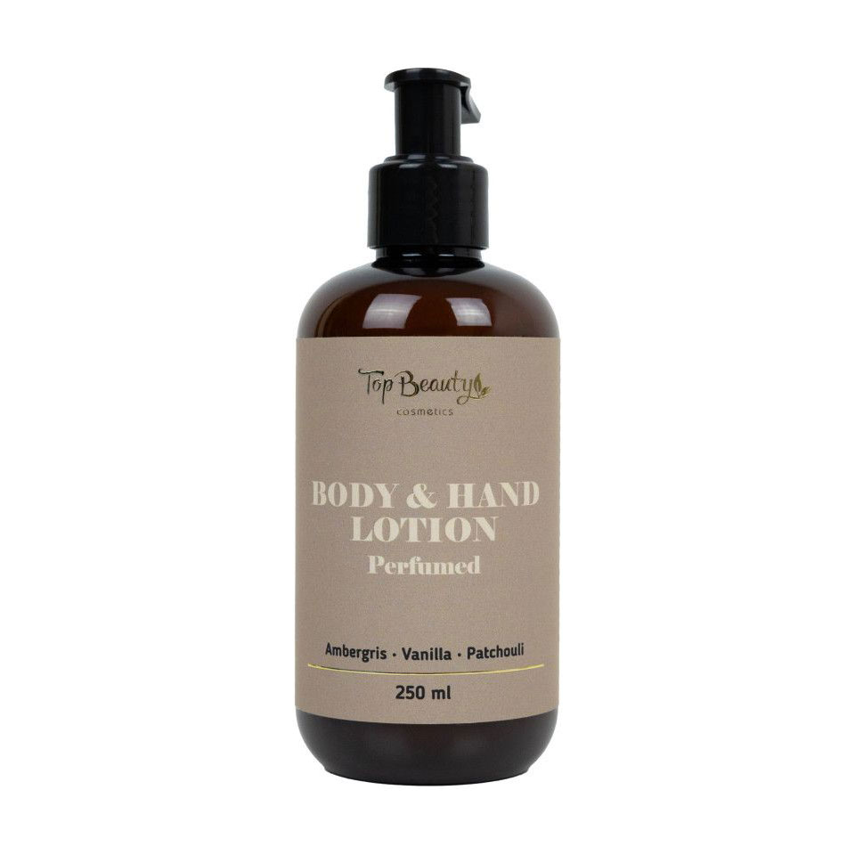 Парфумований лосьйон для рук та тіла Top Beauty Body &amp; Hand Lotion Амбра-Ваніль-Пачулі, 250 мл