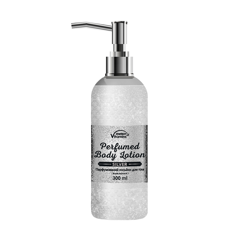 Парфумований лосьйон для тіла ENERGY of Vitamins Perfumed Silver, 300 мл