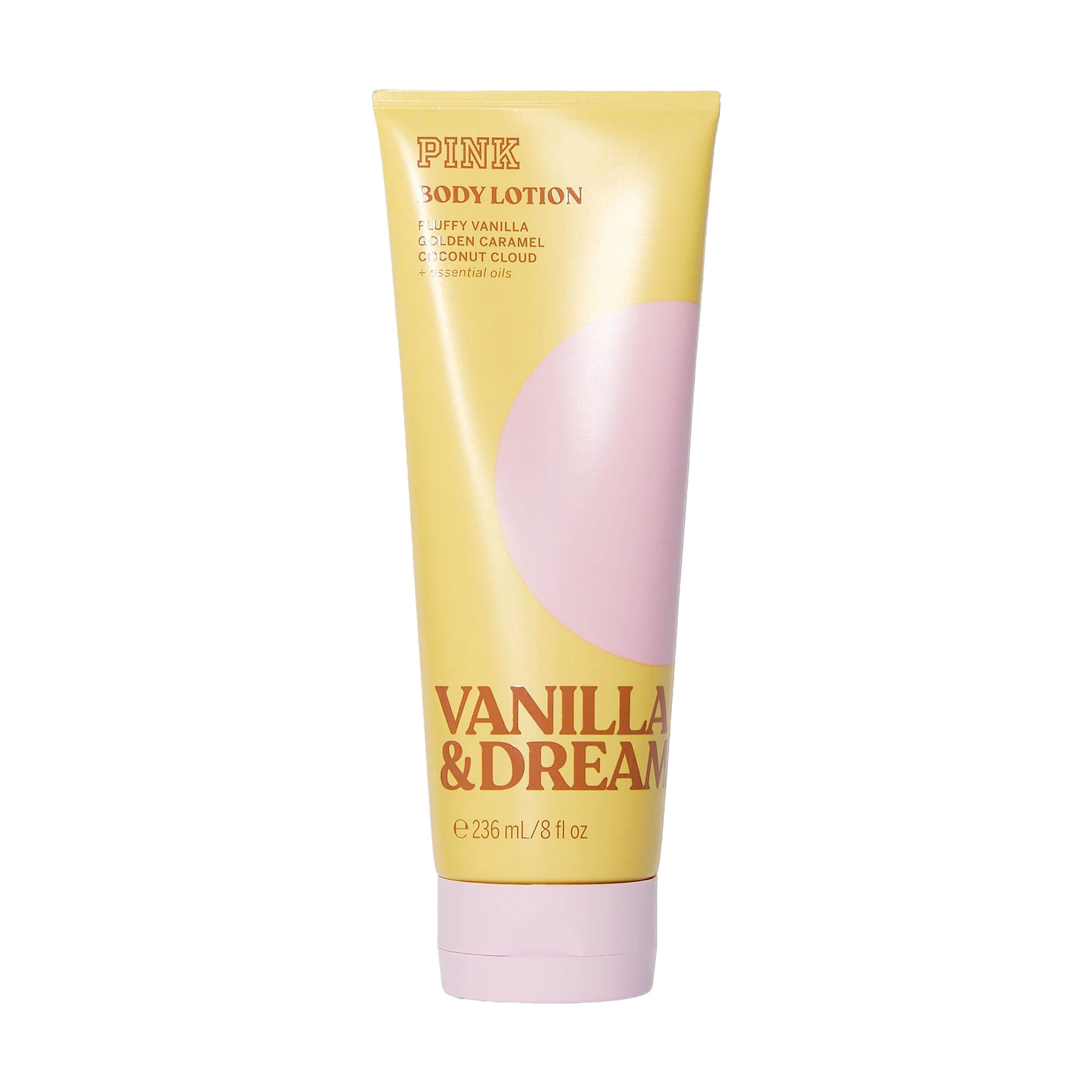 Парфумований лосьйон для тіла Victoria's Secret Pink On Vacation Vanilla &amp; Dreamy Body Lotion жіночий, 236 мл