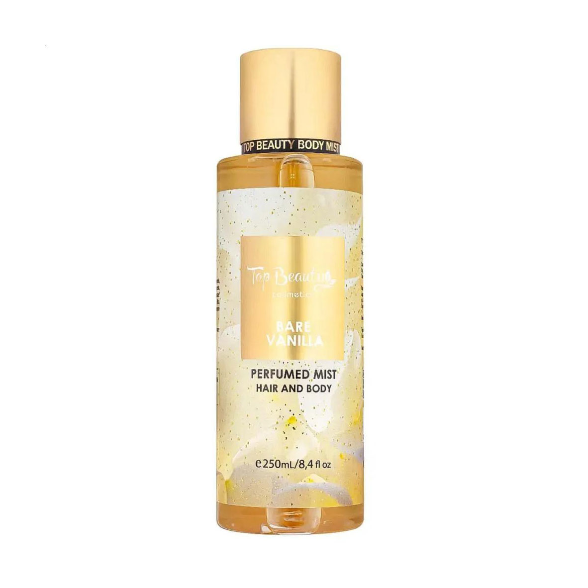 Парфумований міст для тіла та волосся Top Beauty Perfumed Mist Hair And Body, Bare Vanilla, 250 мл