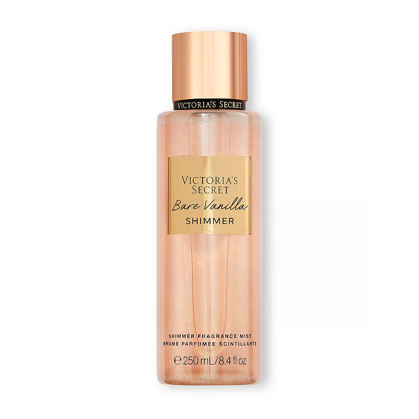Парфумований міст для тіла Victoria's Secret Bare Vanilla Shimmer жіночий, 250 мл