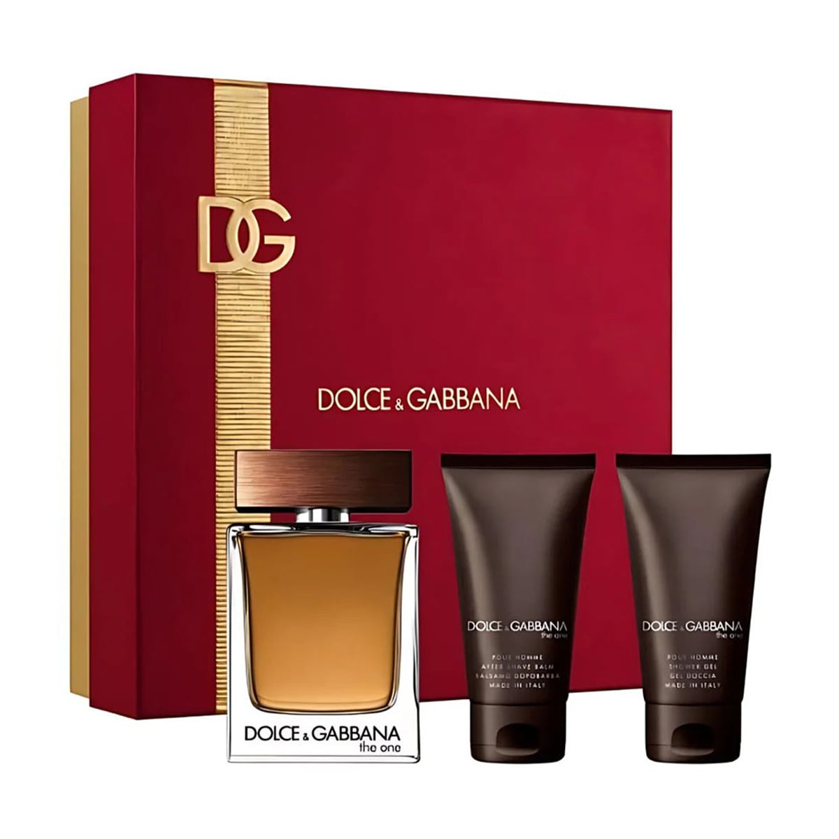 Парфумований набір чоловічий Dolce &amp; Gabbana The One For Men (туалетна вода, 100 мл + гель для душу, 50 мл + бальзам після гоління, 50 мл)