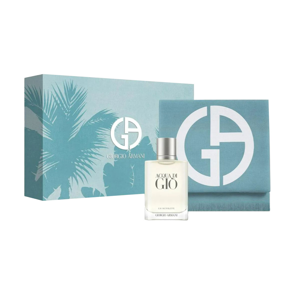 Парфумований набір чоловічий Giorgio Armani Acqua Di Gio Gift Set (туалетна вода, 100 мл + рушник)