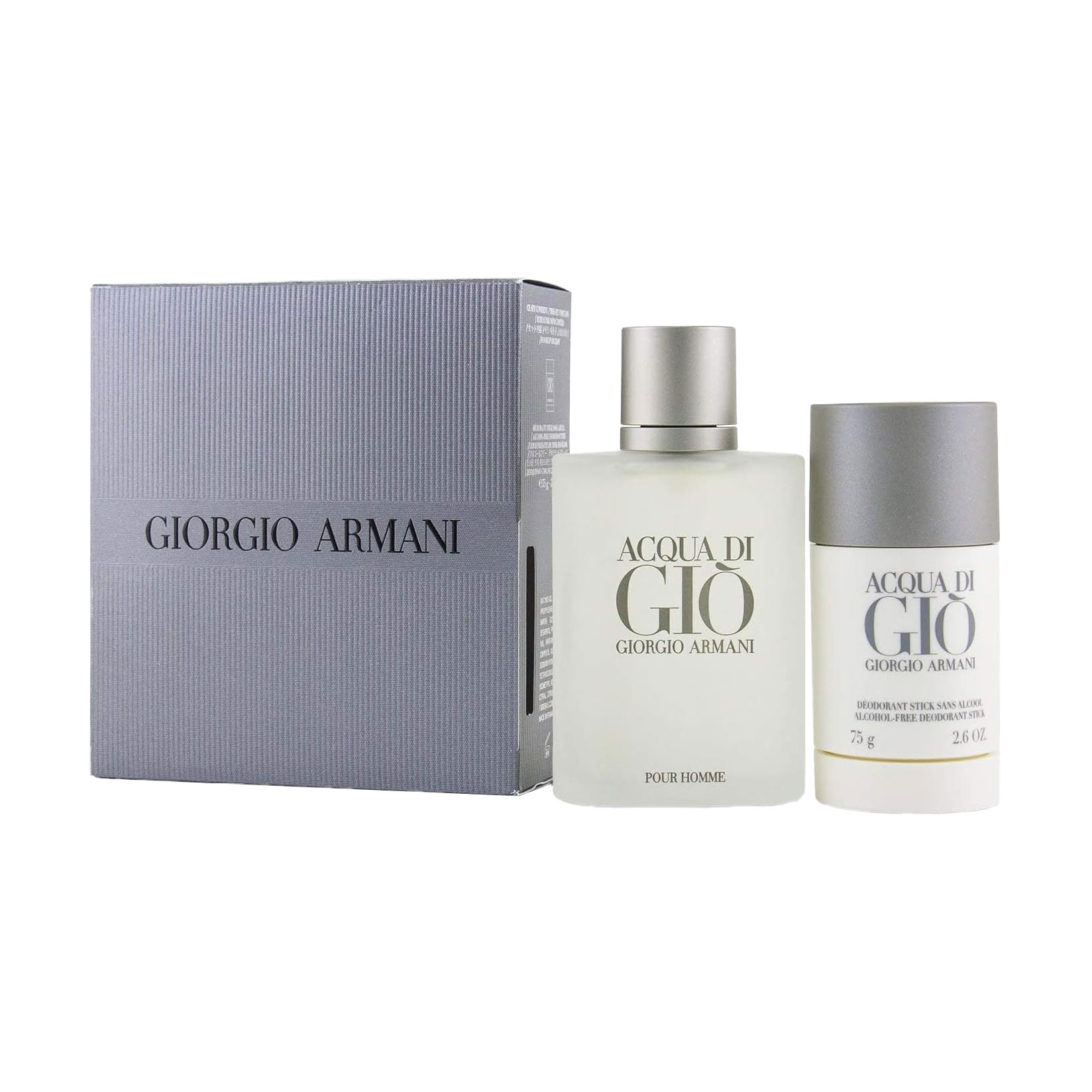 Парфумований набір чоловічий Giorgio Armani Acqua di Gio (дезодорант-стік, 75 г + туалетна вода, 100 мл)