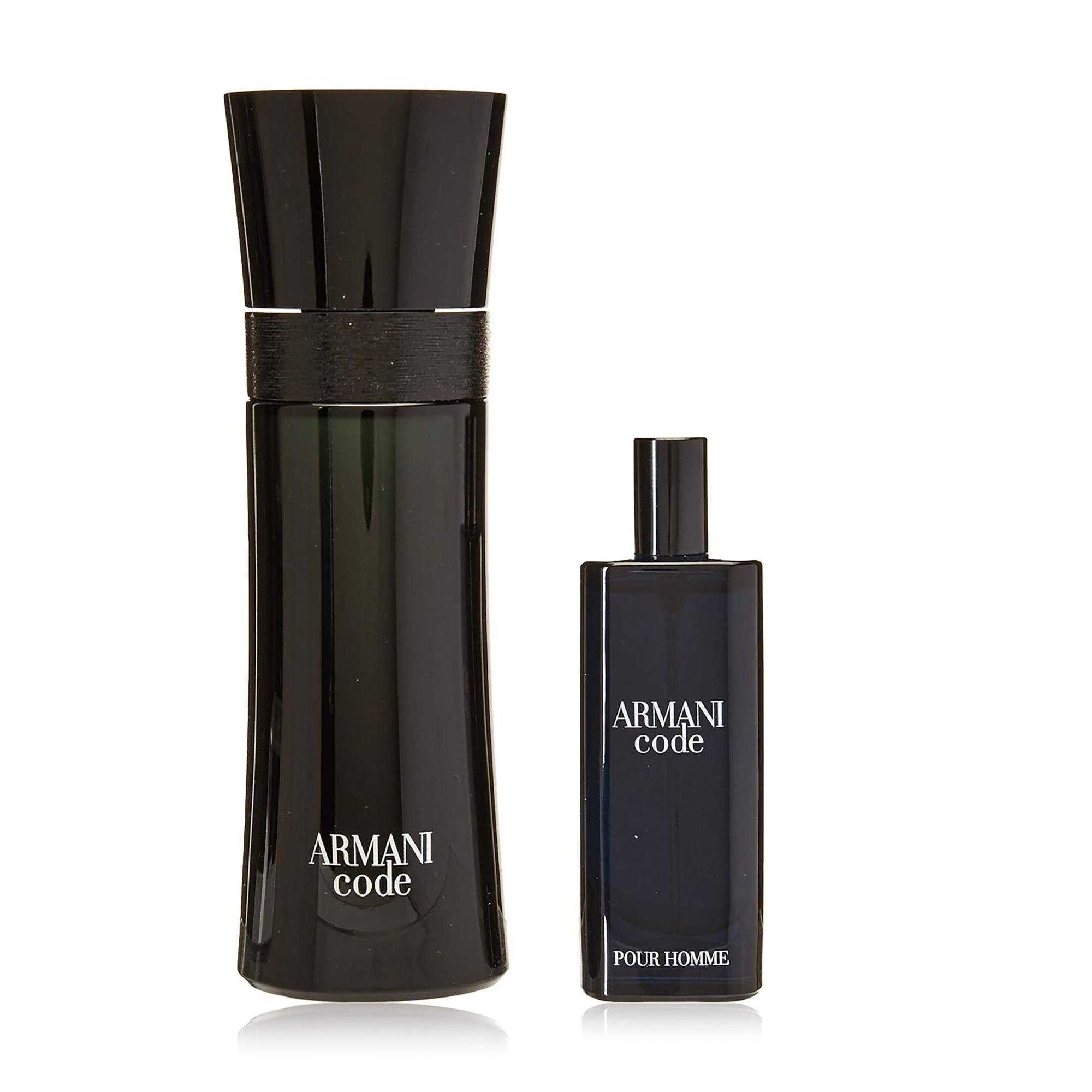 Парфумований набір чоловічий Giorgio Armani Black Code (туалетна вода, 125 мл + туалетна вода, 15 мл)