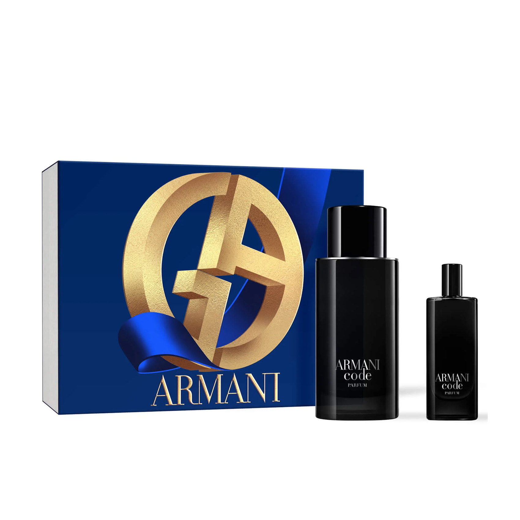 Парфумований набір чоловічий Giorgio Armani Code Le Parfum Giftset Edp (парфумована вода, 125 мл + парфумована вода, 15 мл)