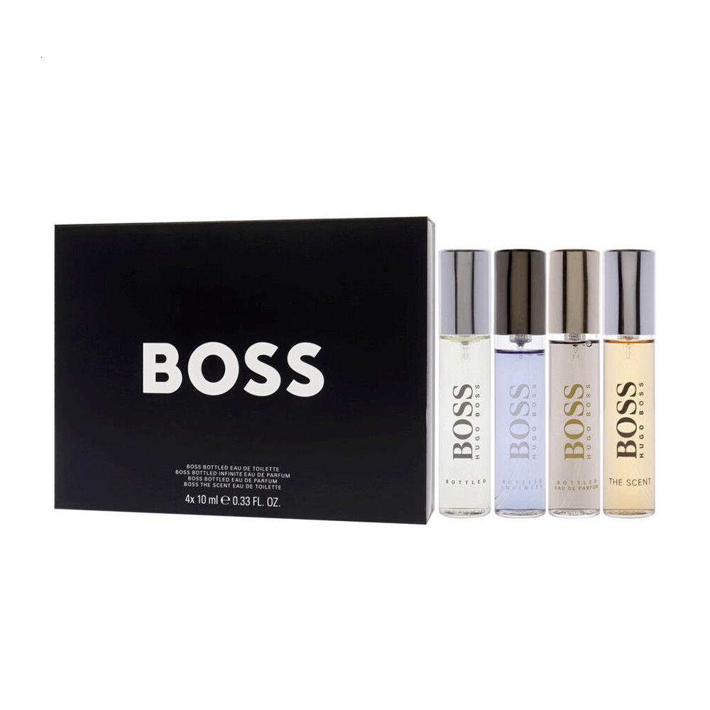 Парфумований набір чоловічий Hugo Boss (Bottled, 10 мл + Bottled Infinite, 10 мл+ Bottled, 10 мл + Bottled Parfum, 10 мл)