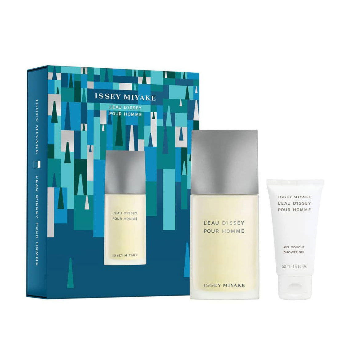 Парфумований набір чоловічий Issey Miyake L'Eau d'Issey Pour Homme (гель для душу, 50 мл + туалетна вода, 75 мл)