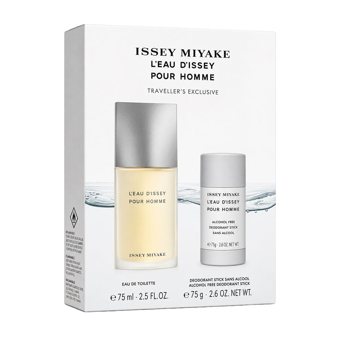 Парфумований набір чоловічий Issey Miyake L'Eau d'Issey Pour Homme (дезодорант-стік, 75 г + туалетна вода, 75 мл)