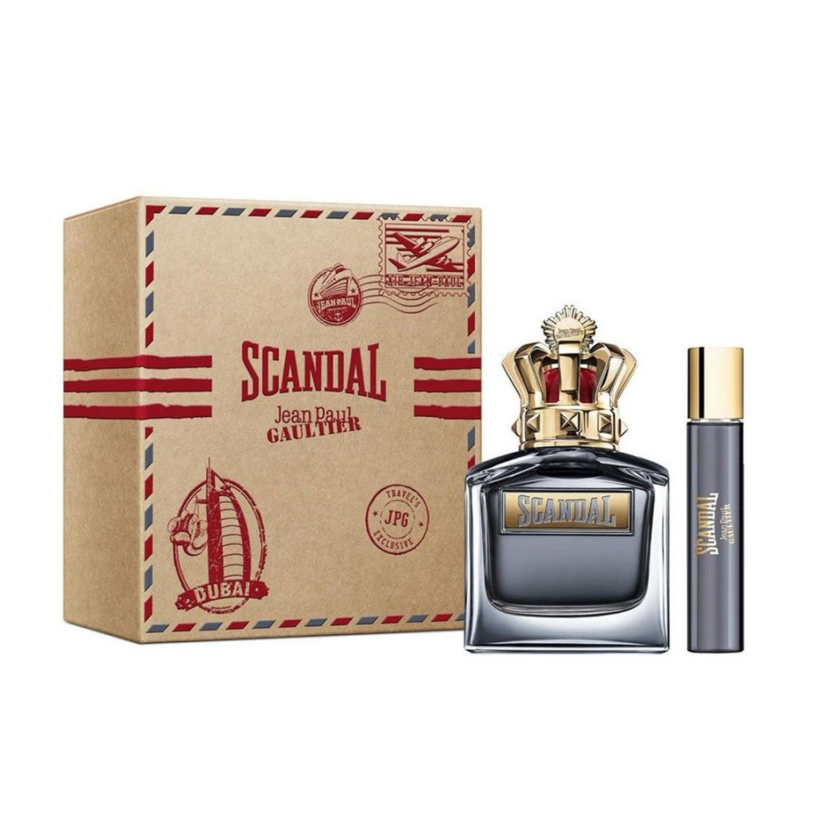 Парфумований набір чоловічий Jean Paul Gaultier Scandal Pour Homme (туалетна вода, 100 мл + туалетна вода, 20 мл)