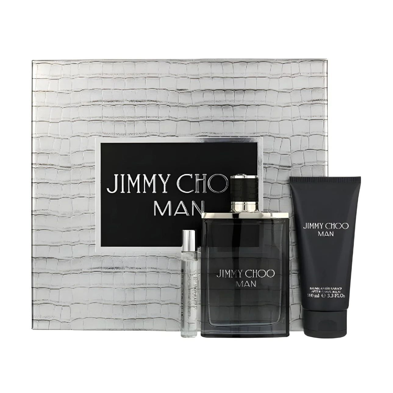 Парфумований набір чоловічий Jimmy Choo Man (туалетна вода, 100 мл + туалетна вода, 7.5 + гель для душу, 100 мл)