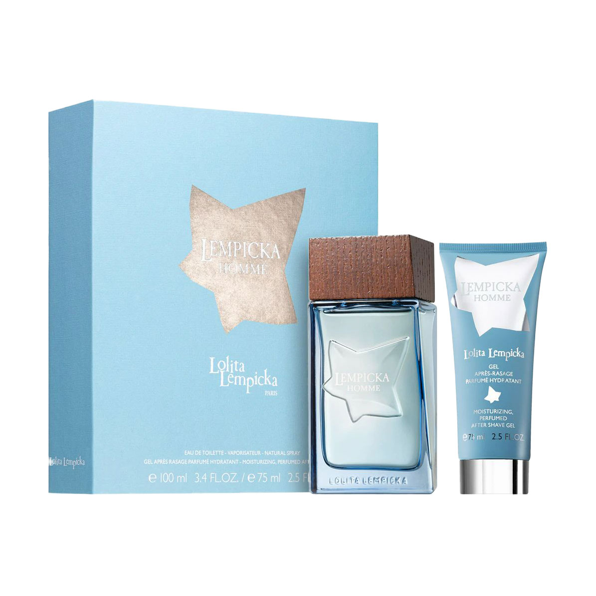 Парфумований набір чоловічий Lolita Lempicka Homme Set (туалетна вода, 100 мл + гель після гоління, 75 мл)