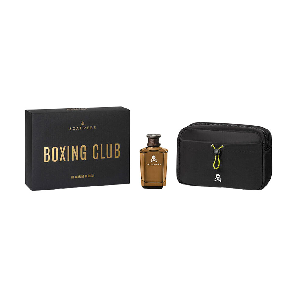 Парфумований набір чоловічий Scalpers Boxing Club (парфумована вода, 125 мл + косметичка, 1 шт)