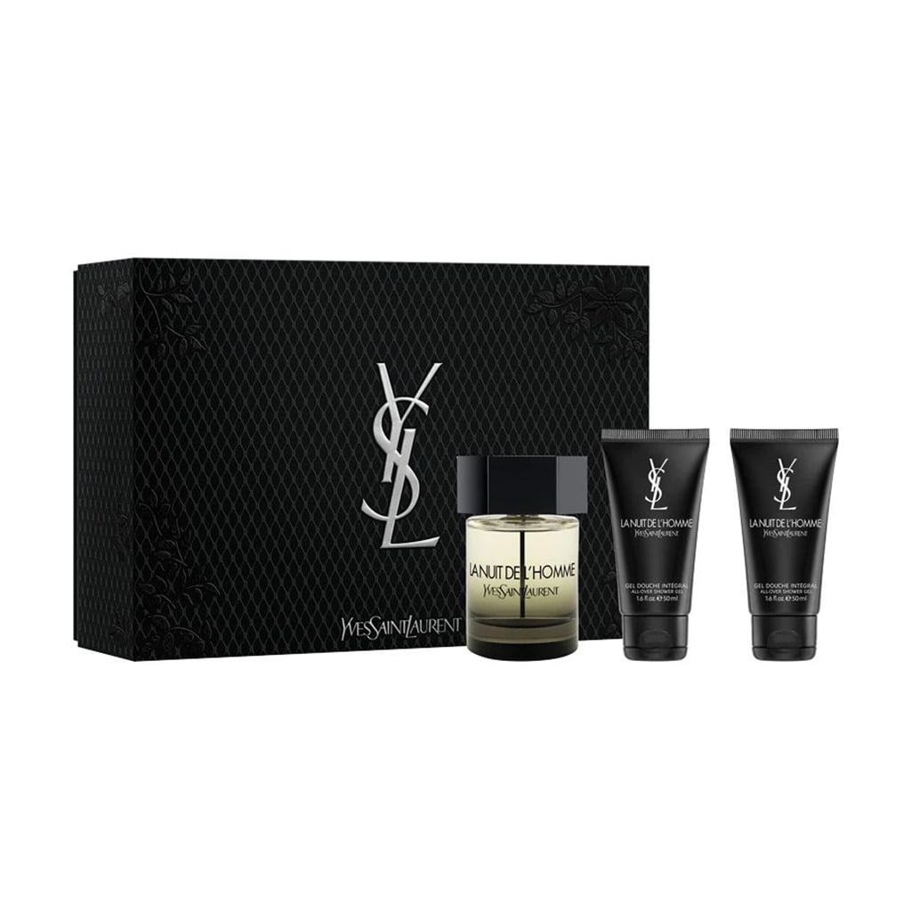 Парфумований набір чоловічий Yves Saint Laurent La Nuit De L'Homme (туалетна вода, 100 мл + гель для душу, 2*50 мл)