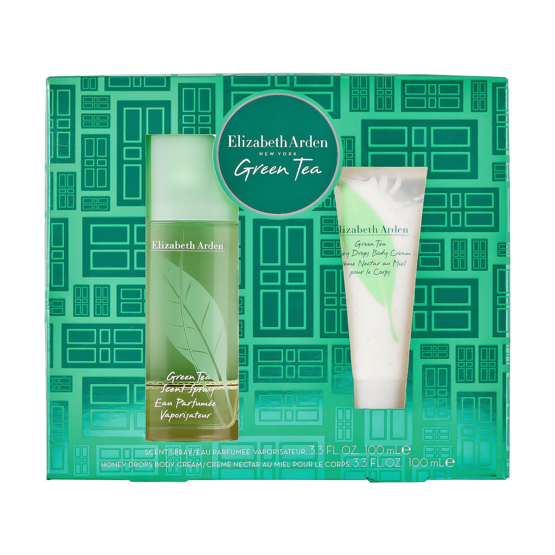 Парфумований набір Elizabeth Arden Green Tea жіночий (туалетна вода, 100 мл + крем для тіла, 100 мл)