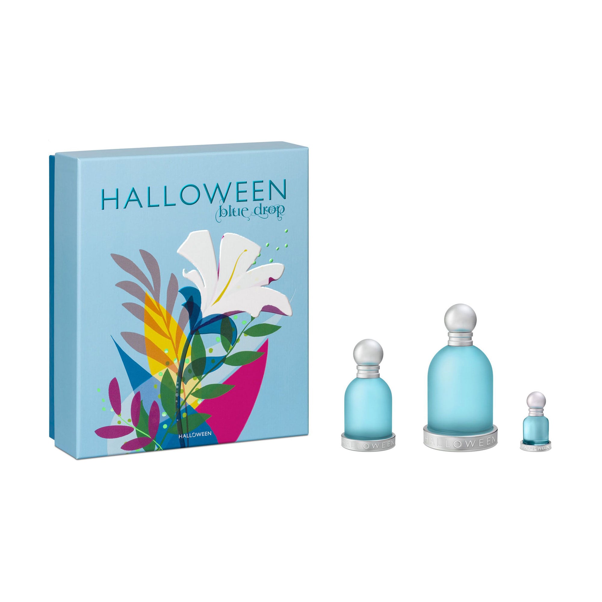 Парфумований набір Halloween Blue Drop жіночий (туалетна вода, 100 мл + туалетна вода, 30 мл + туалетна вода, 4.5 мл)