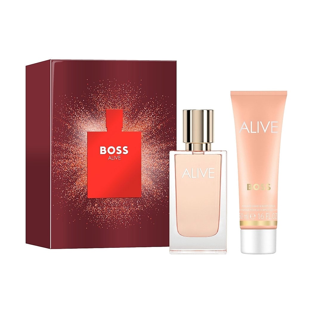 Парфумований набір Hugo Boss Boss Alive жіночий (парфумована вода, 30 мл + лосьйон для тіла, 50 мл)
