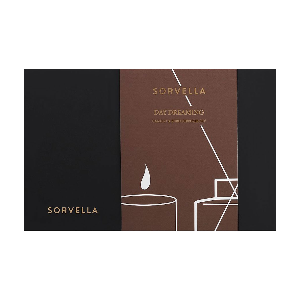 Парфумований набір Sorvella Perfume Day Dreaming (аромадифузор, 120 мл + парфумована свічка, 170 г)