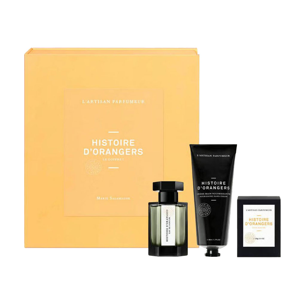 Парфумований набір унісекс L’Artisan Parfumeur Histoire D’Oranges Giftset (парфумована вода, 50 мл + мило, 25 г + крем для рук, 50 мл)