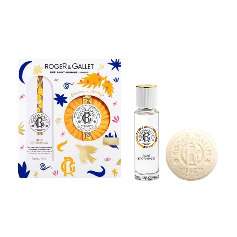 Парфумований набір унісекс Roger &amp; Gallet Bois D'Orange (парфумована вода, 30 мл + тверде мило, 100 г)