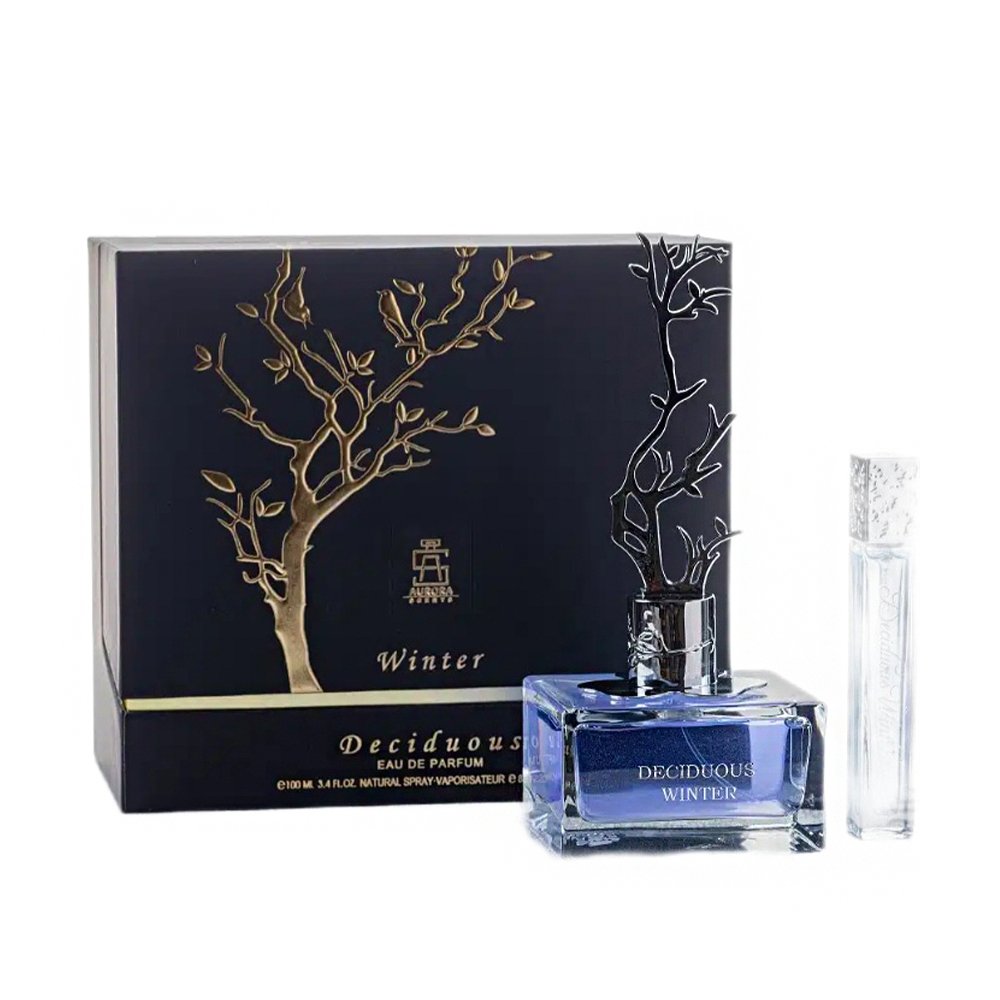 Парфумований набір жіночий Aurora Scents Deciduous Winter (парфумована вода, 100 мл + парфумована вода, 8 мл)
