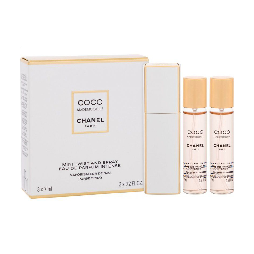 Парфумований набір жіночий Chanel Coco Mademoiselle Intense Giftset Purse (парфумована вода, 2*7 мл + рефіл, 7 мл)