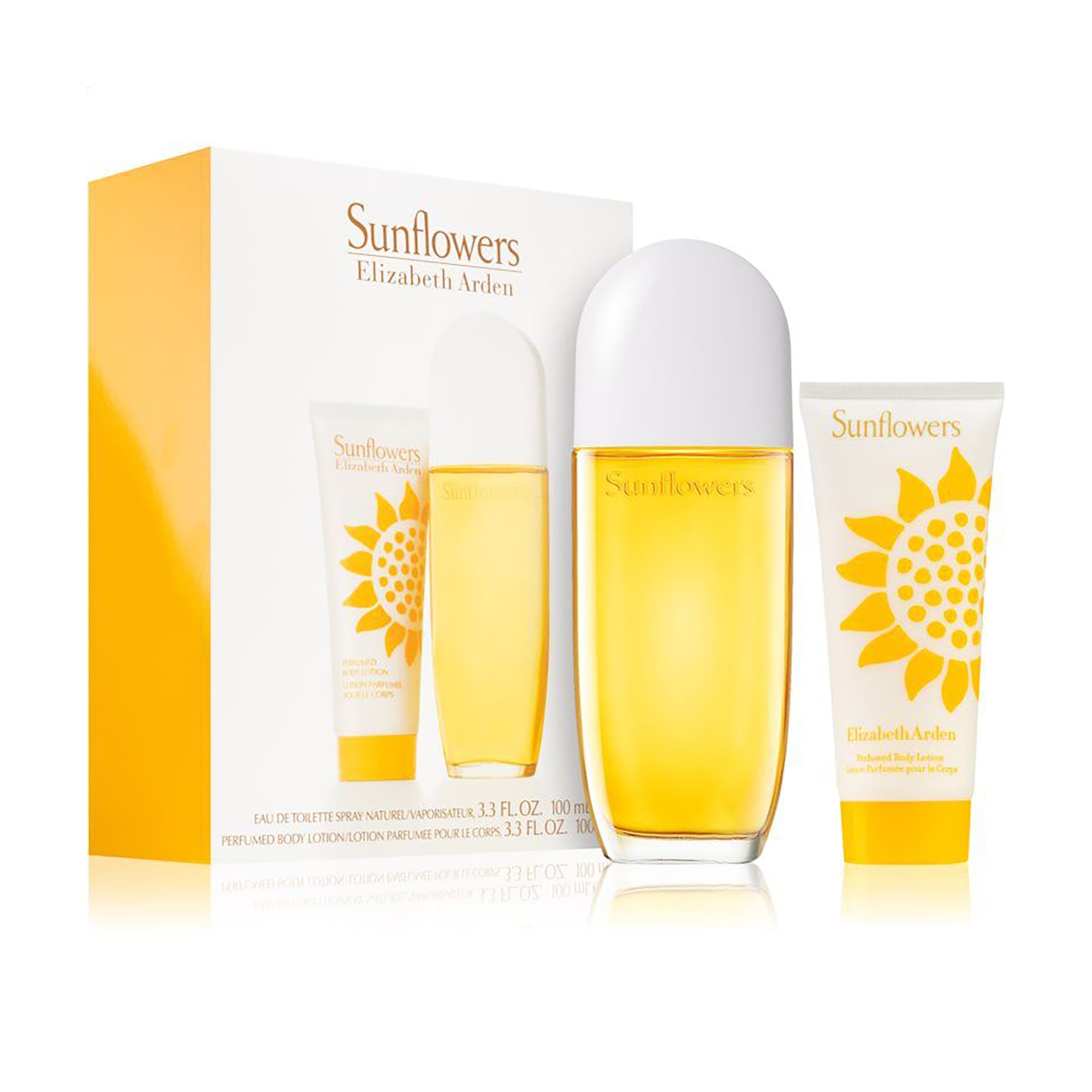 Парфумований набір жіночий Elizabeth Arden Sunflowers (туалетна вода, 100 мл + лосьйон для тіла, 100 мл)