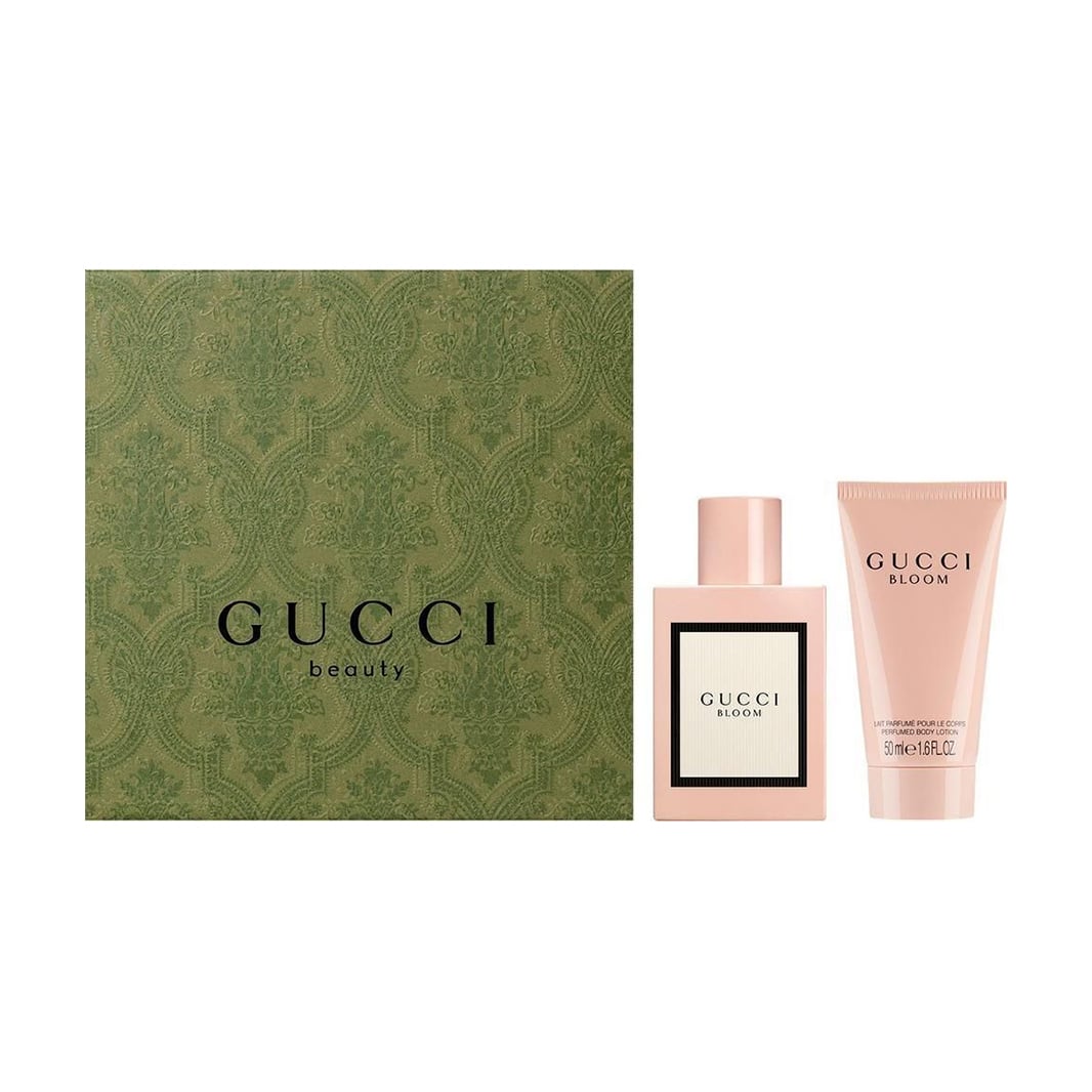 Парфумований набір жіночий Gucci Bloom Set (парфумована вода, 50 мл + лосьйон для тіла, 50 мл)