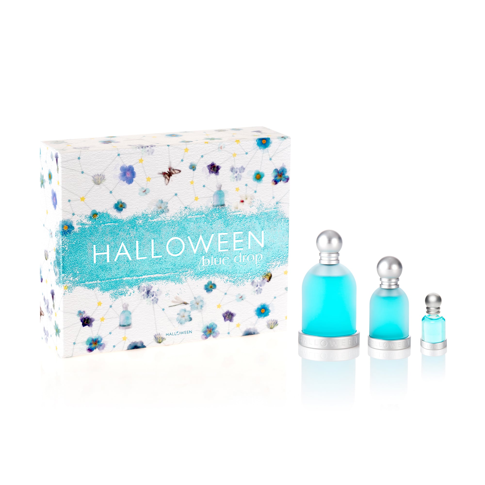Парфумований набір жіночий Halloween Blue Drop (туалетна вода, 100 мл + туалетна вода, 30 мл + туалетна вода, 4.5 мл)