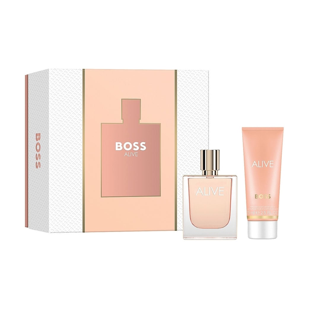 Парфумований набір жіночий Hugo Boss Alive (лосьйон для тіла, 75 мл + парфумована вода, 50 мл)