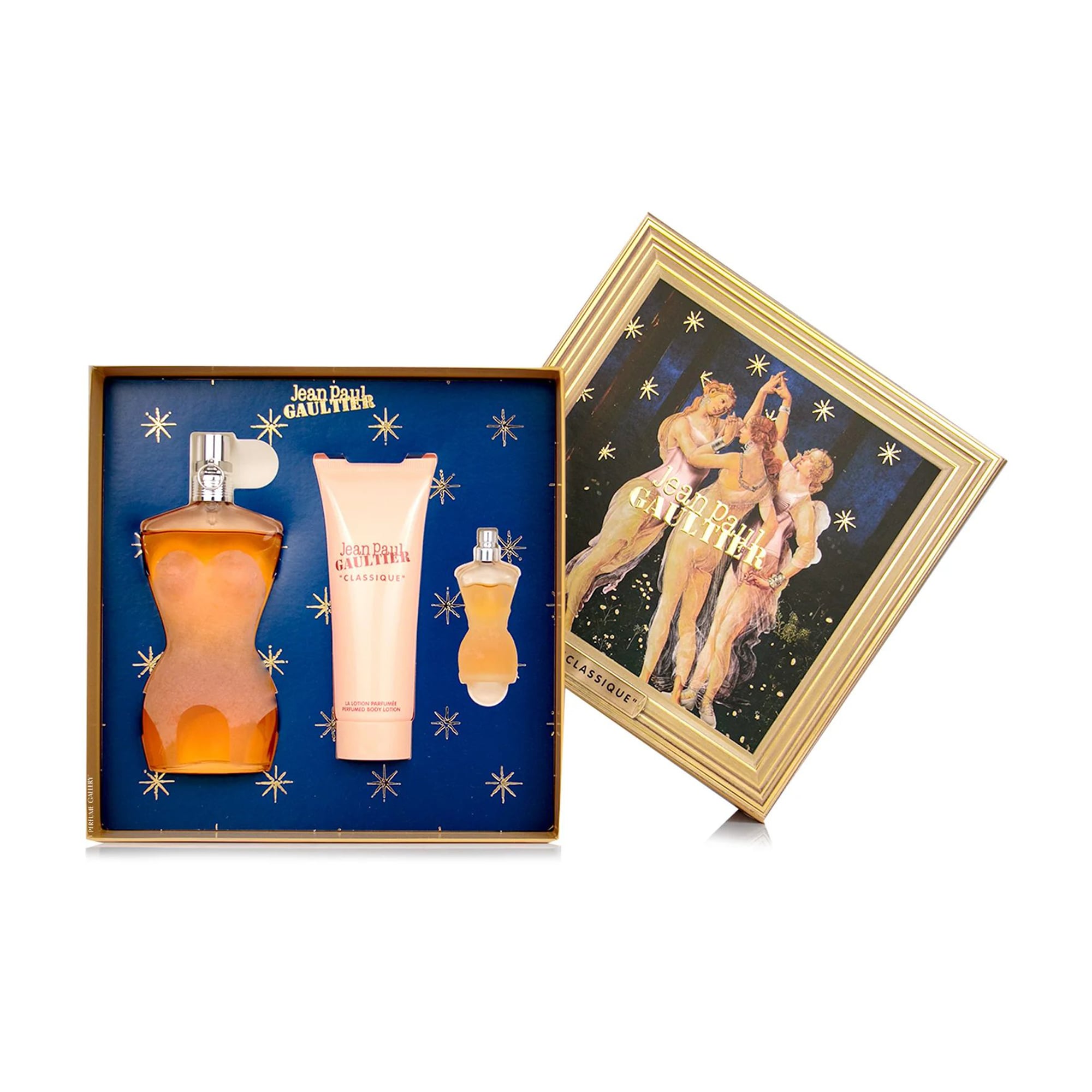 Парфумований набір жіночий Jean Paul Gaultier Classique (туалетна вода, 100 мл + туалетна вода, 6 мл + лосьйон для тіла, 75 мл)
