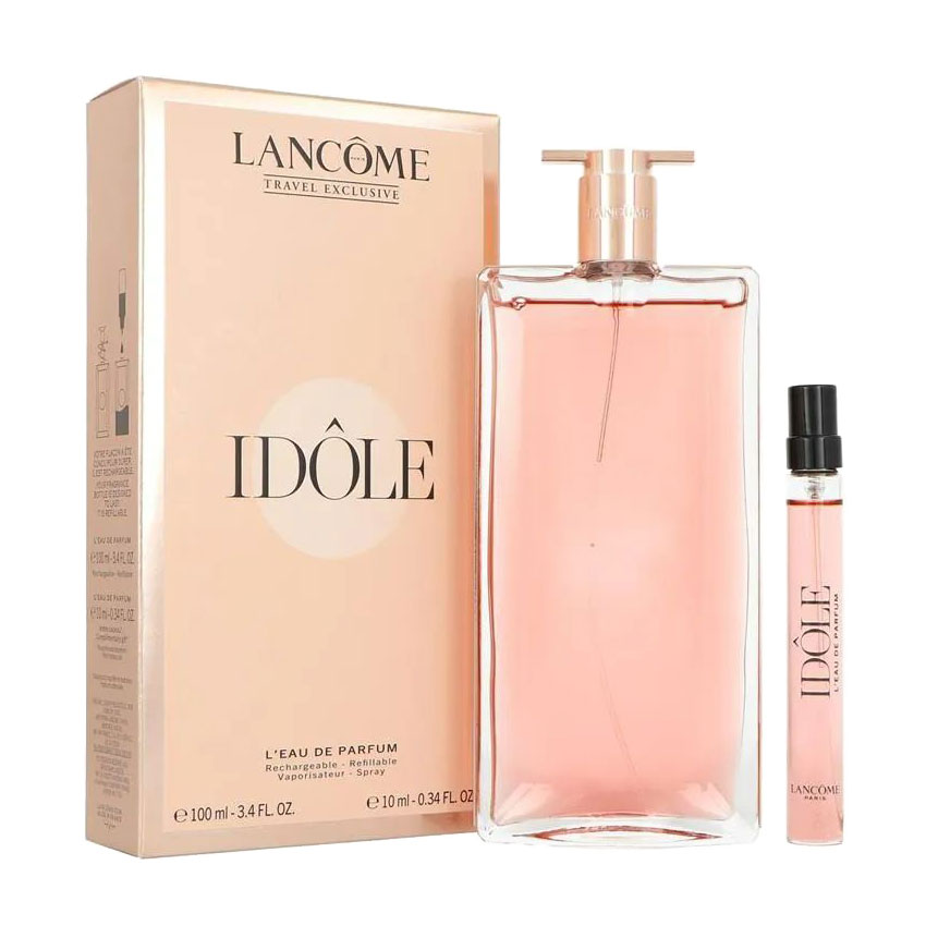 Парфумований набір жіночий Lancome Idole (парфумована вода, 100 мл + парфумована вода, 10 мл)
