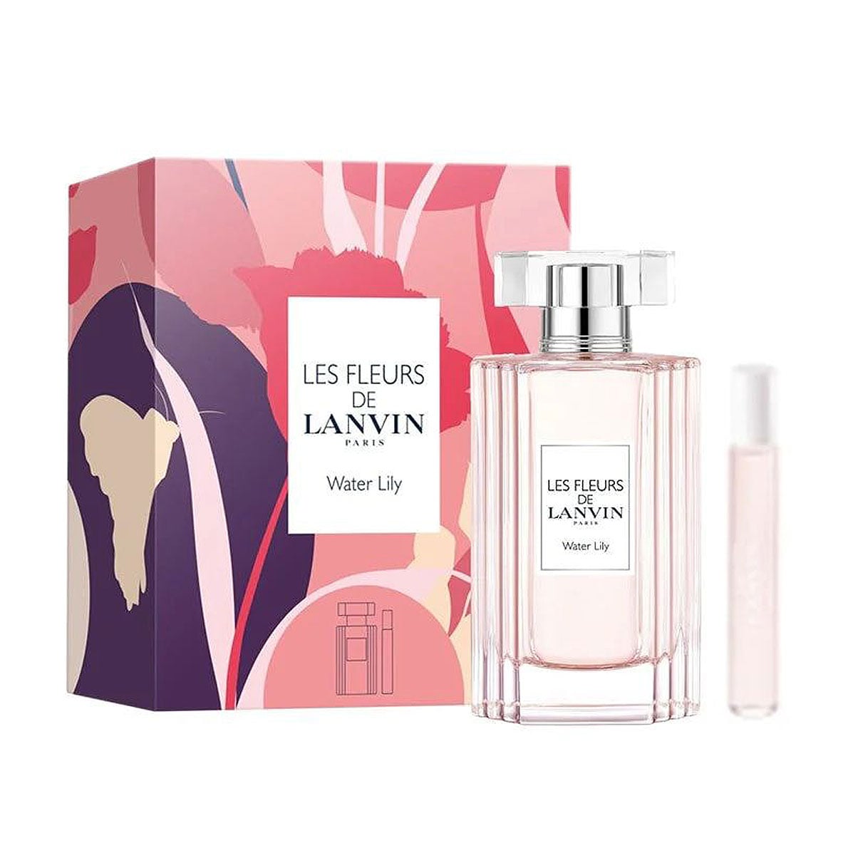 Парфумований набір жіночий Lanvin Les Fleurs De Water Lily Set (туалетна вода, 50 мл + туалетна вода, 7.5 мл)