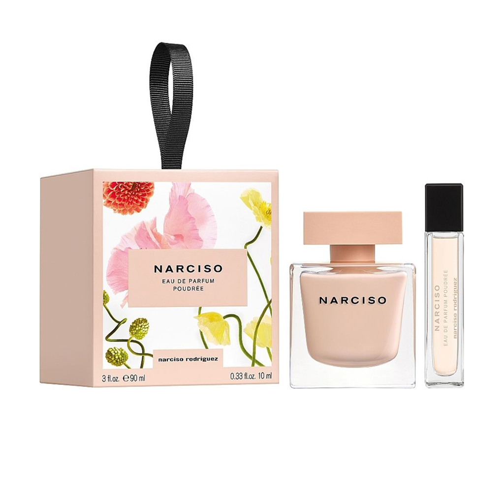 Парфумований набір жіночий Narciso Rodriguez Narciso Poudree (парфумована вода, 10 мл + парфумована вода, 90 мл)