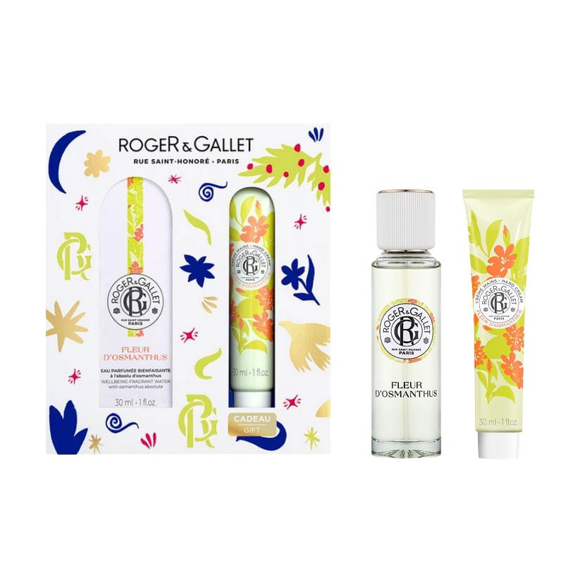 Парфумований набір жіночий Roger &amp; Gallet Fleur D'Osmanthus (парфумована вода, 30 мл + крем для рук, 30 мл)