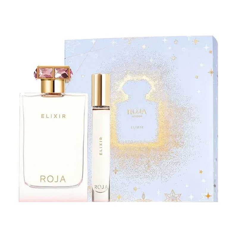 Парфумований набір жіночий Roja Parfums Elixir Pour Femme (парфумована вода, 75 мл + парфумована вода, 10 мл)