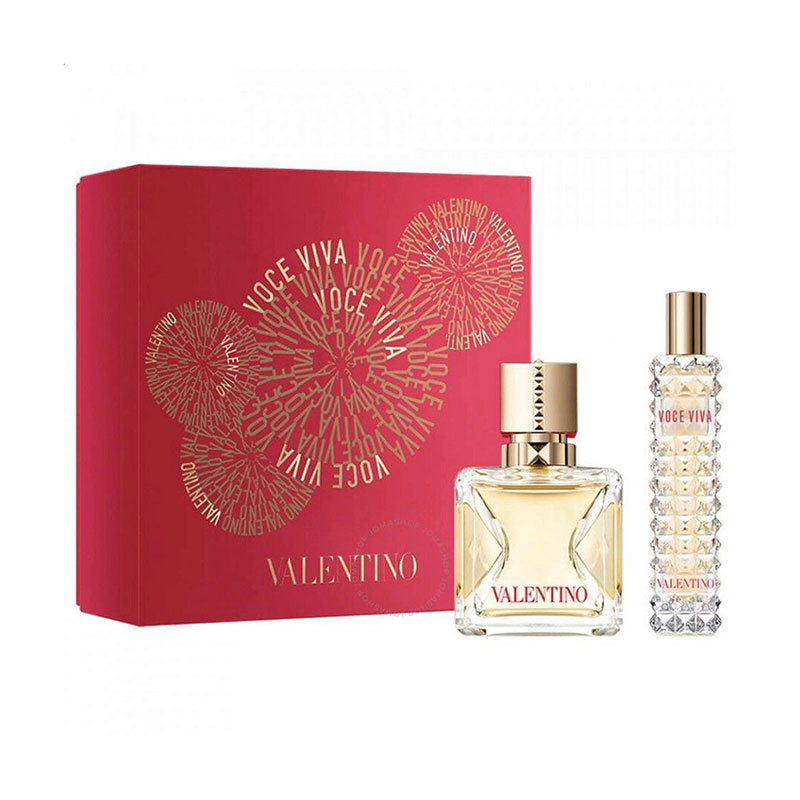 Парфумований набір жіночий Valentino Voce Viva Gift Set (парфумована вода, 100 мл + парфумована вода, 15 мл)