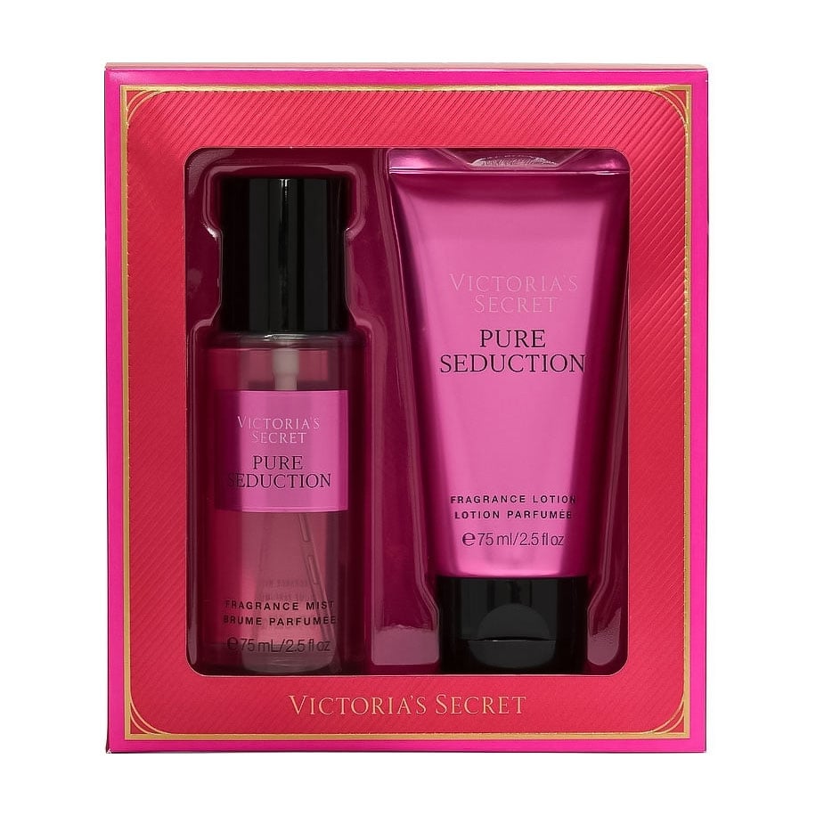 Парфумований набір жіночий Victoria's Secret Pure Seduction (міст для тіла, 75 мл + лосьйон для тіла, 75 мл)