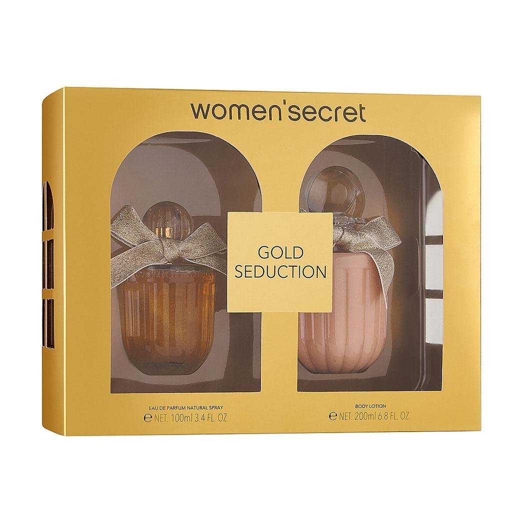Парфумований набір жіночий Women Secret Gold Seduction (парфумована вода, 100 мл + лосьйон для тіла, 200 мл)
