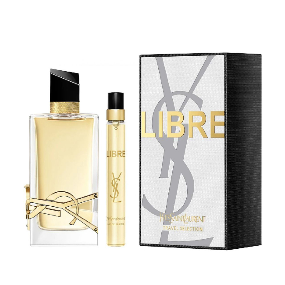 Парфумований набір жіночий Yves Saint Laurent Ladies Libre Gift Set (парфумована вода, 90 мл + парфумована вода, 10 мл)