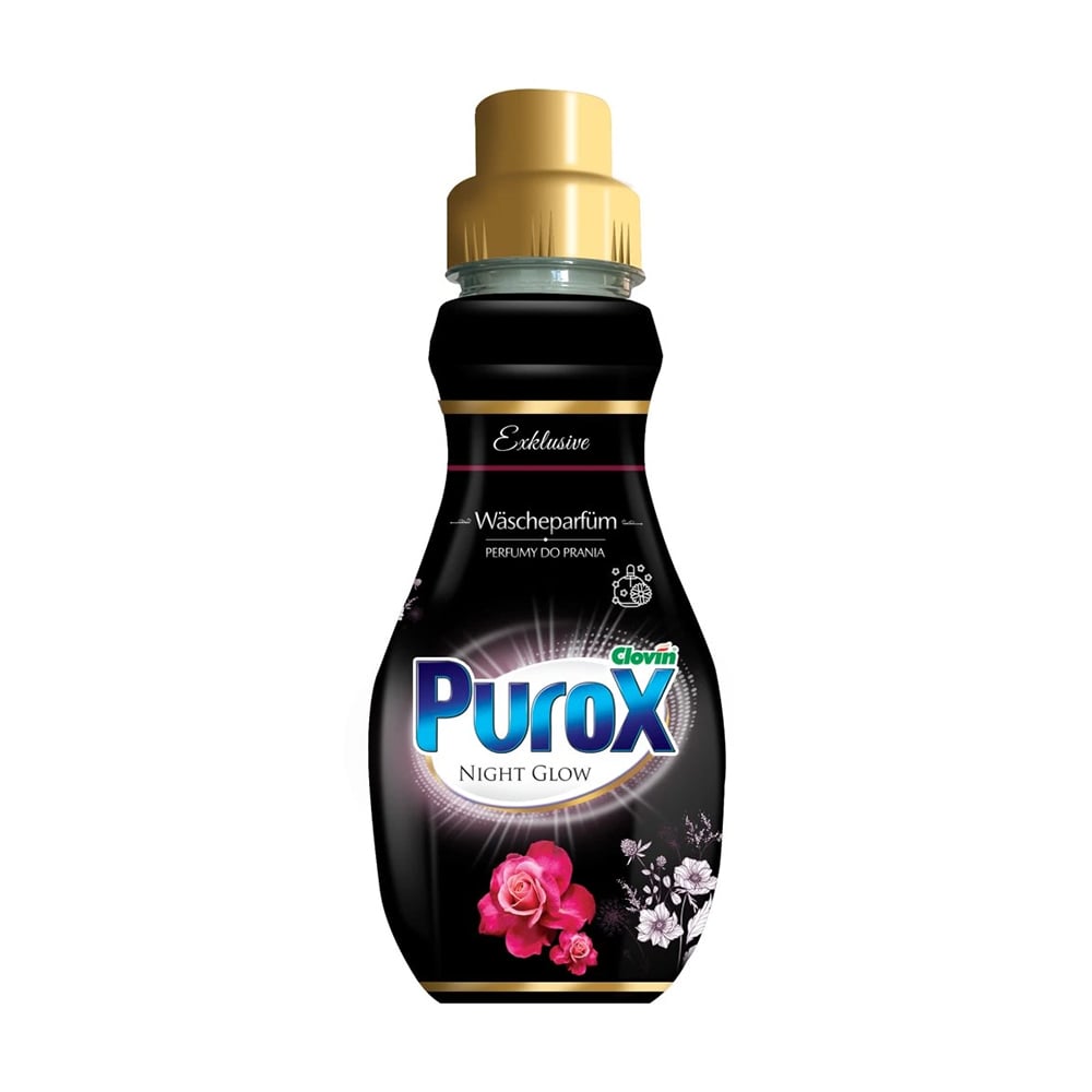 Парфумований ополіскувач-кондиціонер для білизни Purox Night Glow, 400 мл