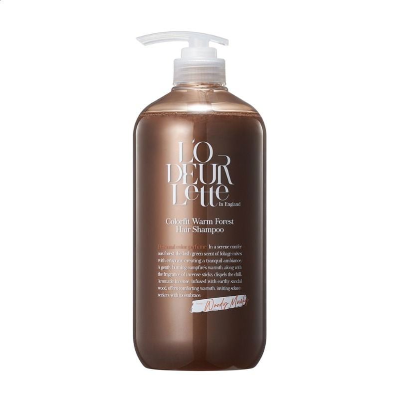 Парфумований шампунь для волосся L'Odeurlette In England Colorfit Warm Forest Hair Shampoo, 500 мл